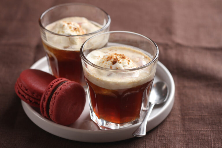 Affogato: The Definition and Meaning Affogato coffee with ice cream