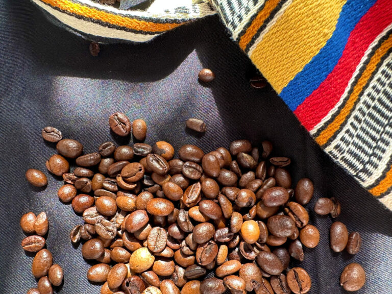 Fresh Colombian Coffee Beans