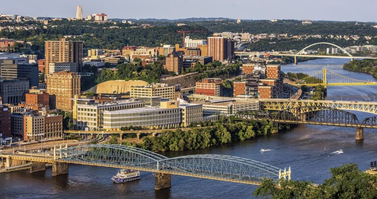 Fun Coffee Shops and Cafes Near Pittsburgh, Pennsylvania Pittsburgh Pennsylvania city bridges