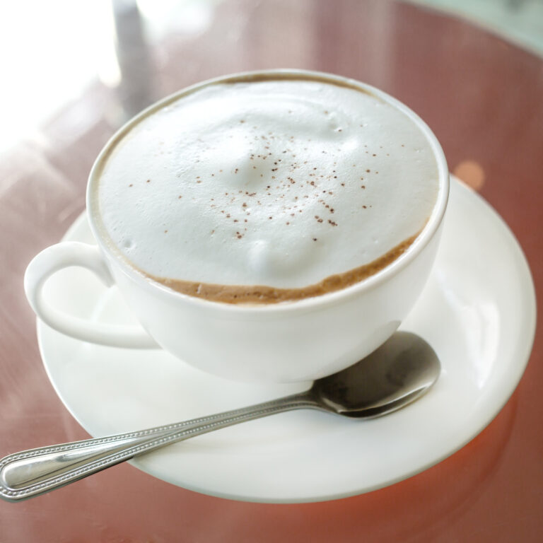 Cappuccino: A Basic Recipe Cappuccino, Cup of coffee
