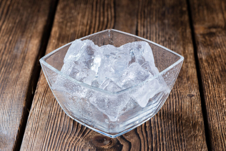 Ice Cube: The Definition and Meaning bowl with ice cubes